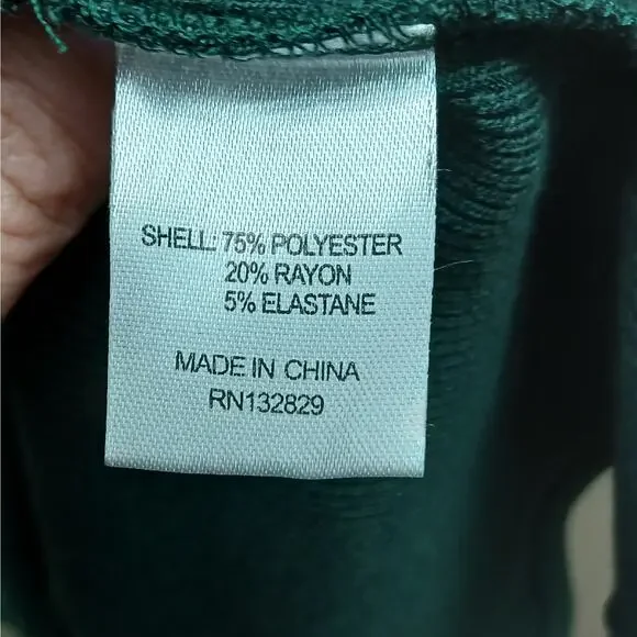 Lovers + Friends NWT Knit Jenner Mini Dress Minimalist Forest Green SZ Medium - Picture 5 of 6